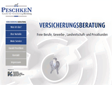 Tablet Screenshot of peschken.info